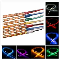 10x Flexible Casing 100% Waterproof Led Strip Lights Car Contour Lighting 12V DC