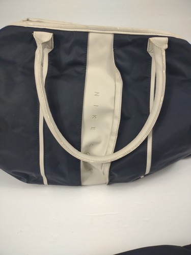 Nike Golf Duffle Shoe Bag Set Large Black White carry on overnight shoulder 2pc - Picture 3 of 9