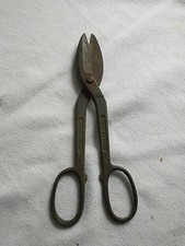 Vintage Wiss A-9 Tin Snips 12โ Drop Forged Solid Steel Metal Shears Made in USA