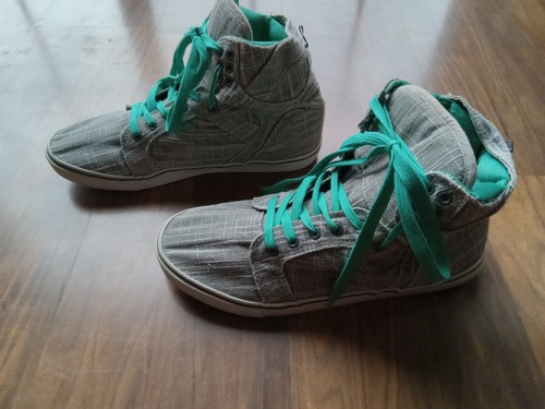Carbon Elements Shoes Size 12, Grey & Green, Men's - Picture 2 of 11