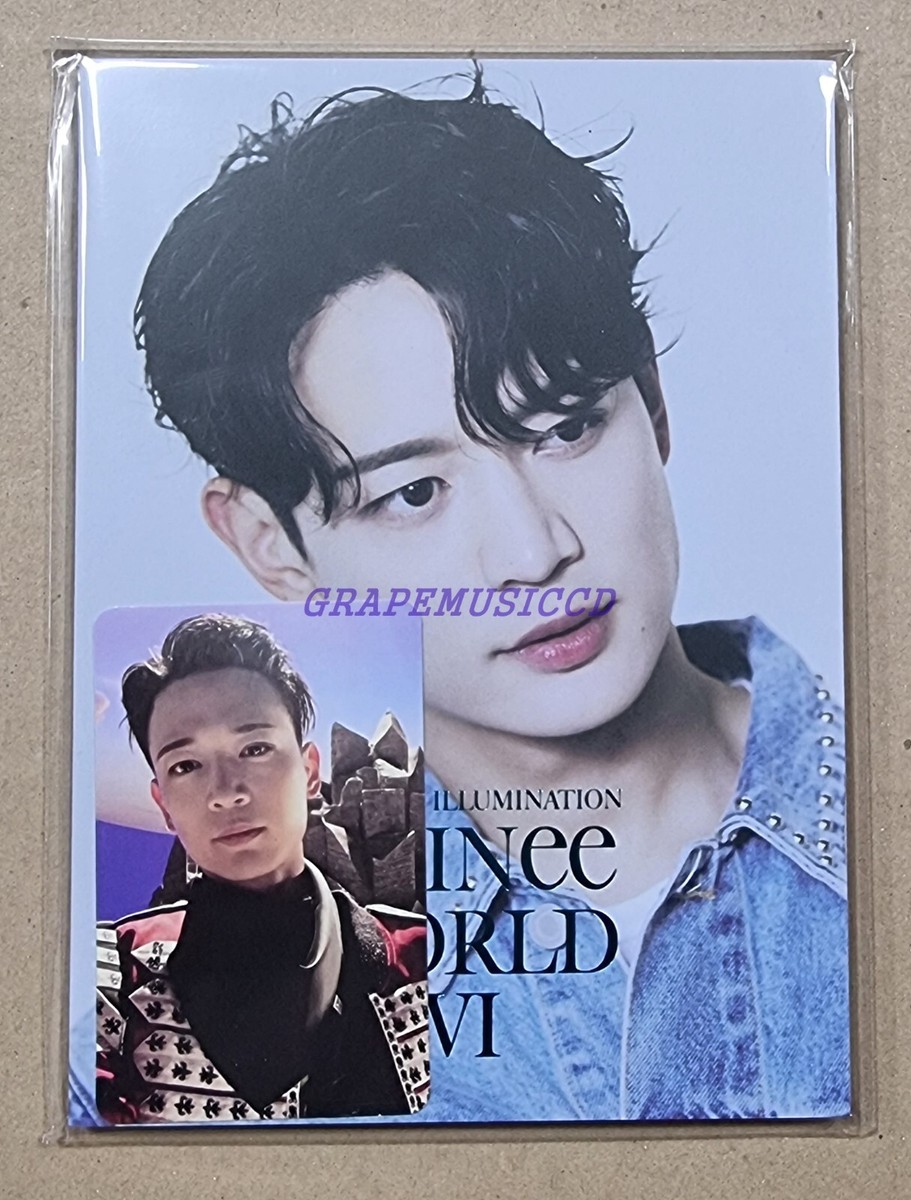 SHINee CONCERT PERFECT ILLUMINATION OFFICIAL MD POSTCARD BOOK +