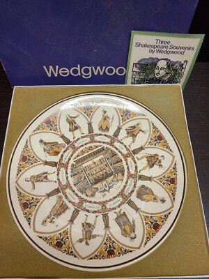 Wedgewood Sammlerteller - Shakespeare Figuren - Alle Welten eine Bühne