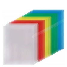 A4 Plastic Folder L Type File Document Storage Paper Filing Wallet Bulk Lot Buy