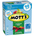 Mott's Assorted Fruit Flavored Snacks, 0.8 oz., 90 pk. FREE shipping