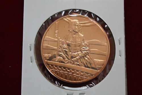 2010 JANE PIERCE , MINT BRONZE MEDAL, 34 mm FIRST SPOUSE BRONZE MEDAL, - Picture 2 of 2