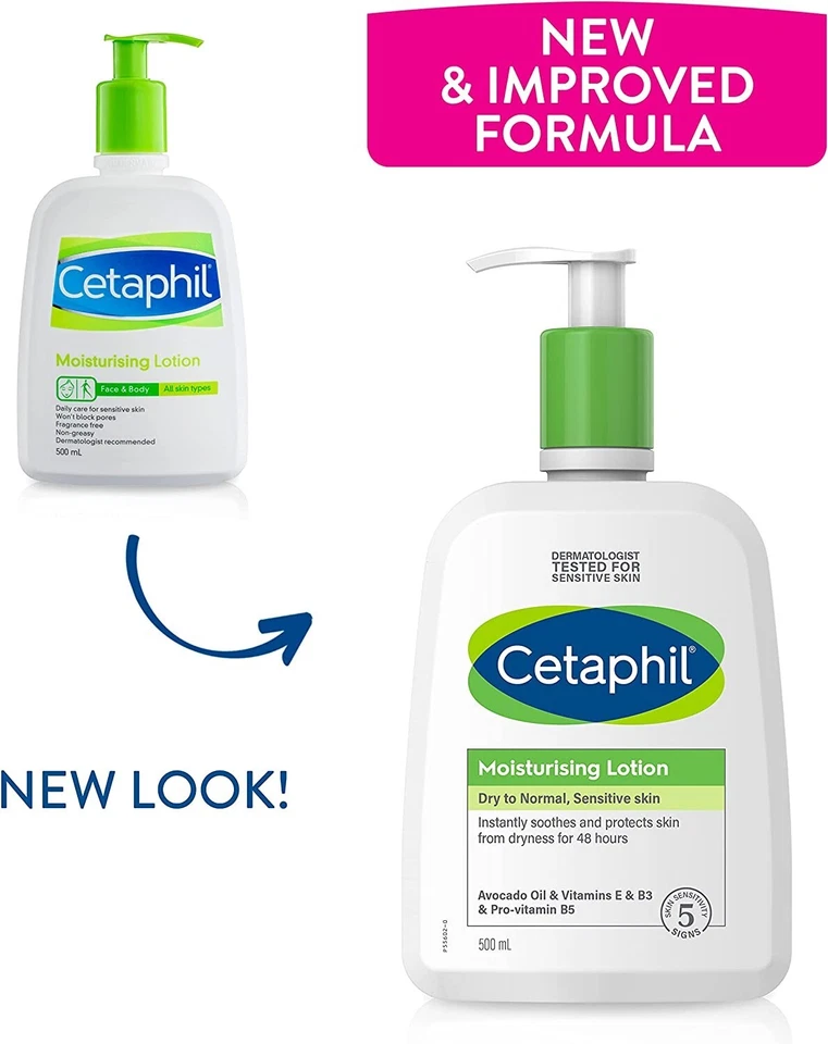 NEW Cetaphil Moisturising Lotion for All Skin Types 1L Moisturiser Free Shipping - image 4 of 4