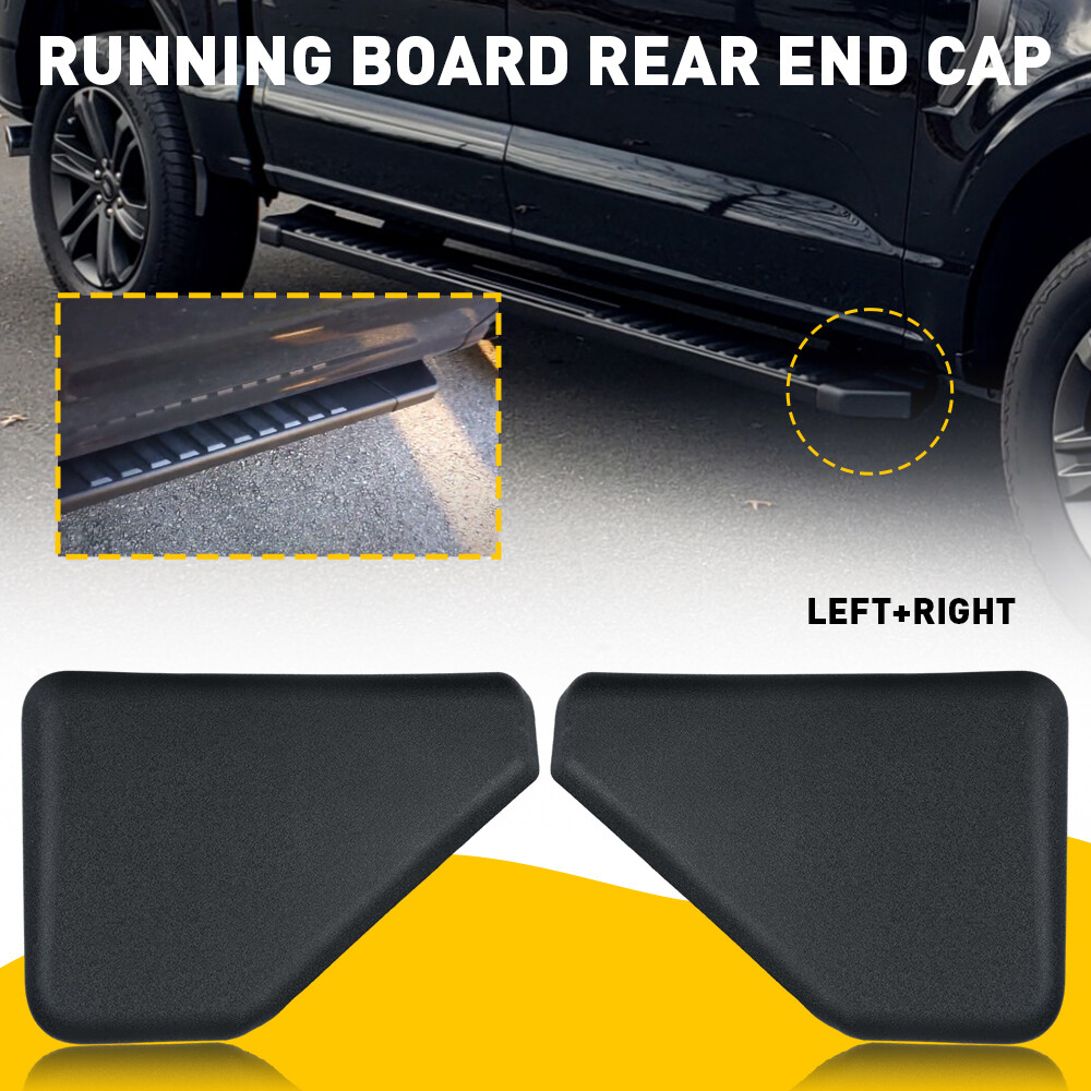 Fit For 2015-2022 Ford F-150 Running Board Side Step Bar End Cap