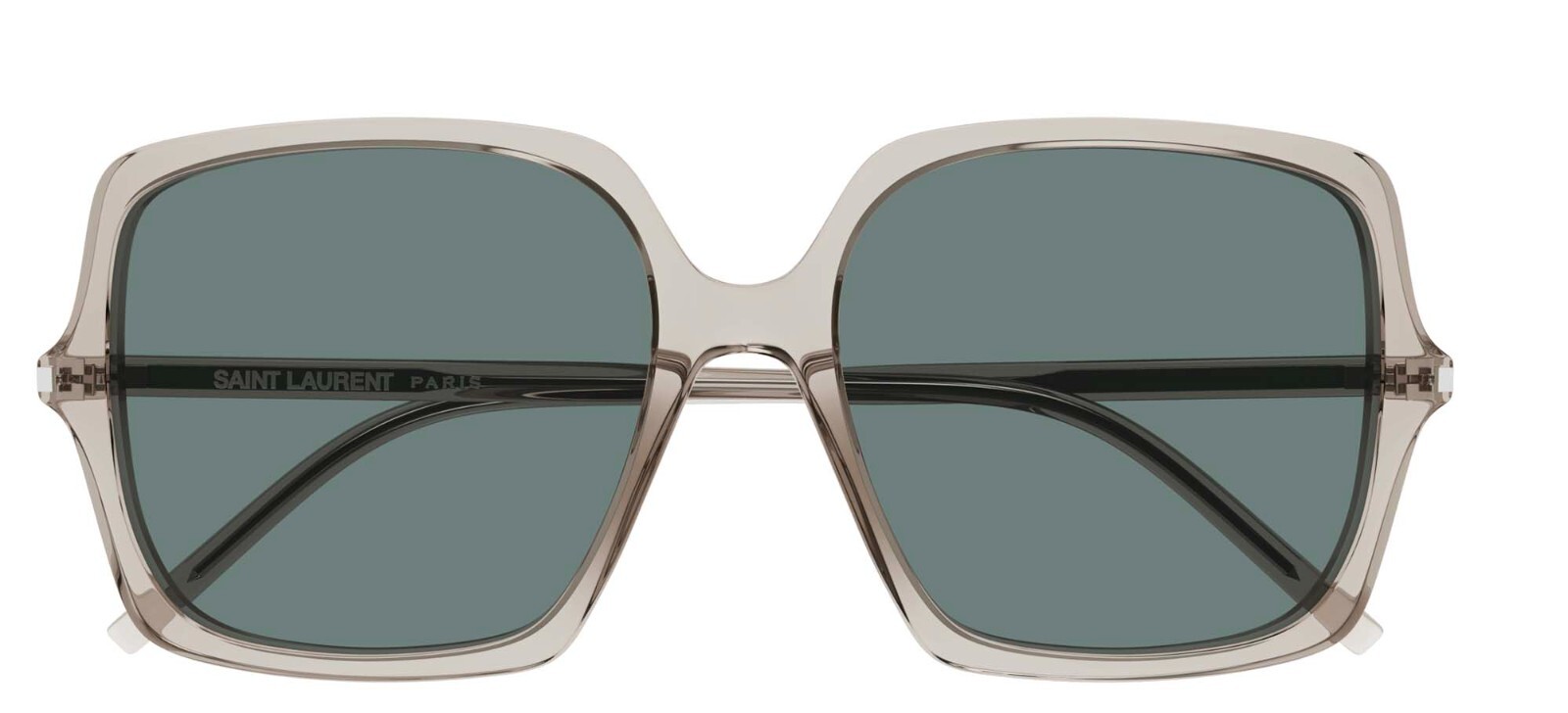 Saint Laurent SL 591 occhiali da sole beige blu verde (003)