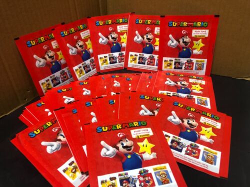 SUPER MARIO PLAY TIME LOT 42 SANDWICH BAGS 2023 FREE VERSION - Picture 1 of 4
