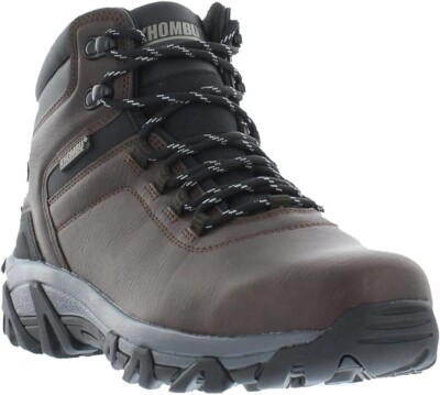 *NWB* Khombu Men's Lincoln Hiking Boots Shoes w/ Memory Foam (Brown, 10) 