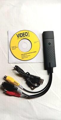 VIDEO CAPTURE USB 2.0  Adapter WITH AUDIO. MODEL NO. OEM CAPTURE HW007.