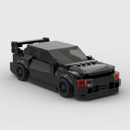 MOC Speed City Car Champion Racer Classic Supercar Bausteine Brick Racing - Bild 8 von 652
