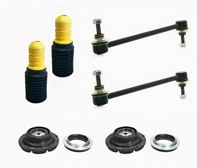 2 Premium Koppelstangen verstärkt HD Domlager Puffer für VW California T5 T6