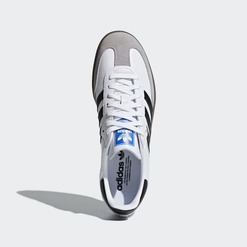 Adidas Samba OG Cloud White Core Black US4-8 Womens Sneaker B75806 - Picture 6 of 9