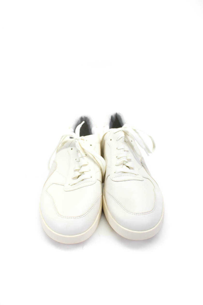Everlane Womens Leather Tennis Shoes White 11 Gem
