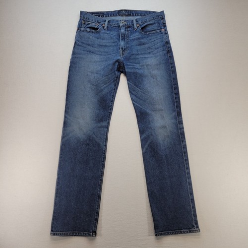 Lucky Brand Jeans Mens 32x32 Blue 363 Vintage Straight Mid Rise Stretch Denim
