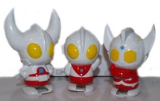 Vintage Ultraman Robot Windups Bullmark Godzilla by Tsuburaya Chaiyo SET B