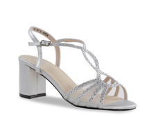Women's Touch Ups By Benjamin Walk Anna Sandal, Style:ANNA, SZ 9.5, Color Silver