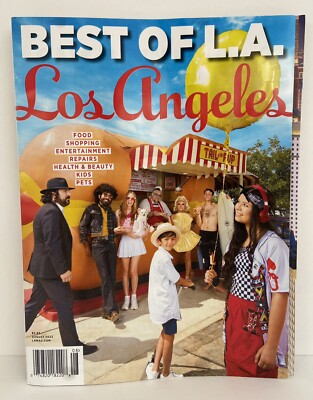 LOS ANGELES MAGAZINE August 2022 BEST OF LA Food Shopping Entertainment Pets Kid
