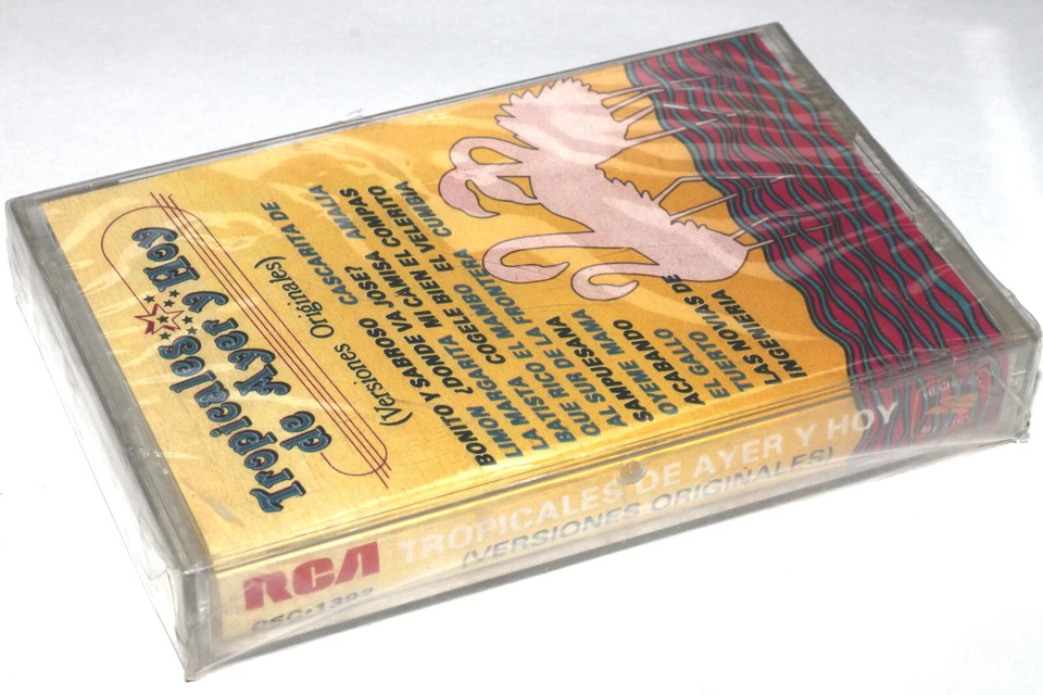 Tropicales de Ayer y Hoy Versiones Originales (Cassette Tape Mexico 1988) SEALED - Image 3 of 4