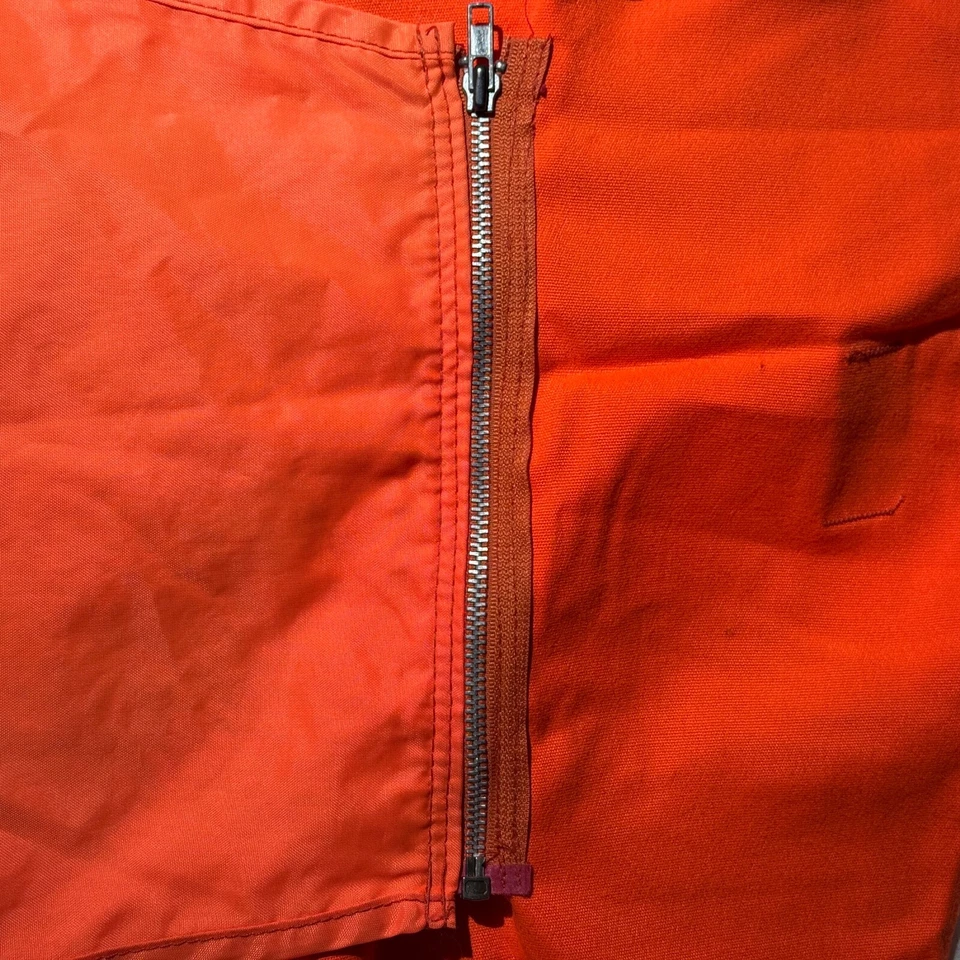 Vtg Saf-T-Bak Hunting Shooting Vest Duck Canvas Game Pouch Large MADE IN USA - Image 4 of 4