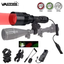 1000 Yards Green Red Light LED Coyote Hog Varmint Predator Beam Hunting  Lamp
