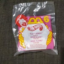 Vtg McDonald's Hot Wheels 1995 Flame SERIES 6 New SEALED  2 10 ship 