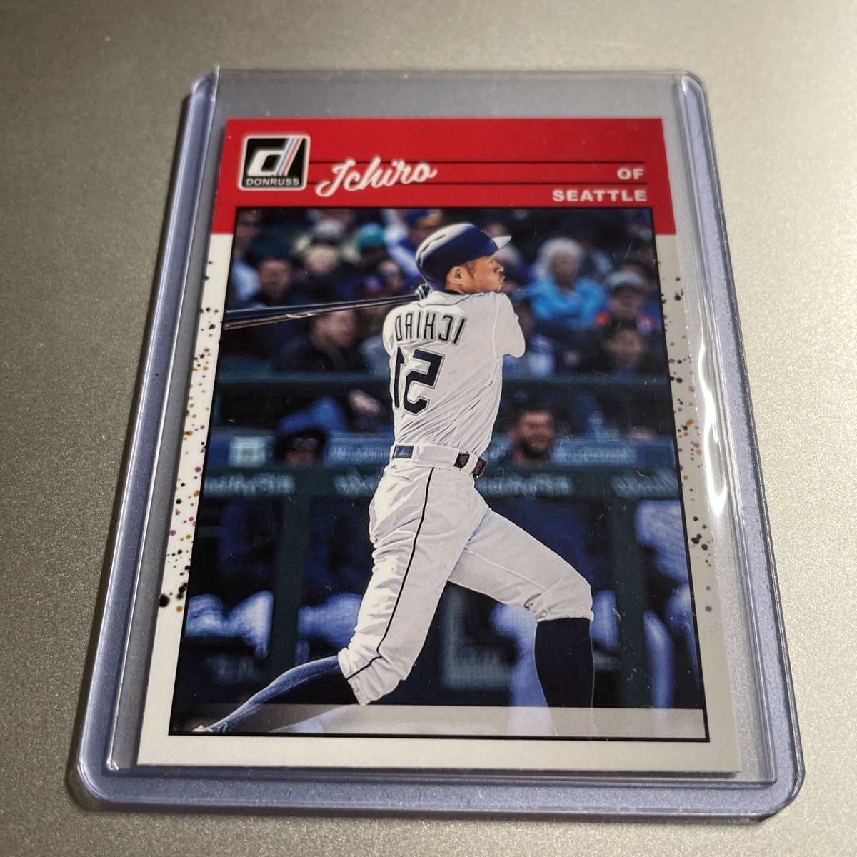 2023 Panini Donruss Ichiro 1990 RETRO REVERSE IMAGE VARIATION #266