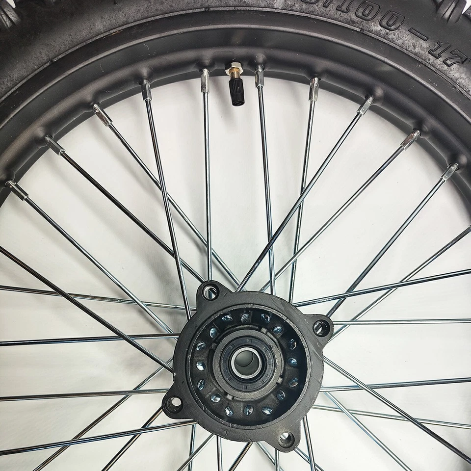 70/100- 17" Inch Front Wheel Knobby Tyre PIT PRO Dirt Bike Rim / Tyre / Tube - Image 3 of 4