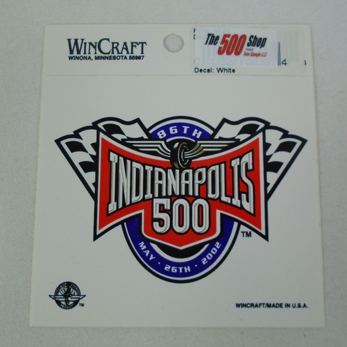 2002 Indianapolis 500 Event Collector Decal Helio Castroneves Team Penske - Picture 4 of 7