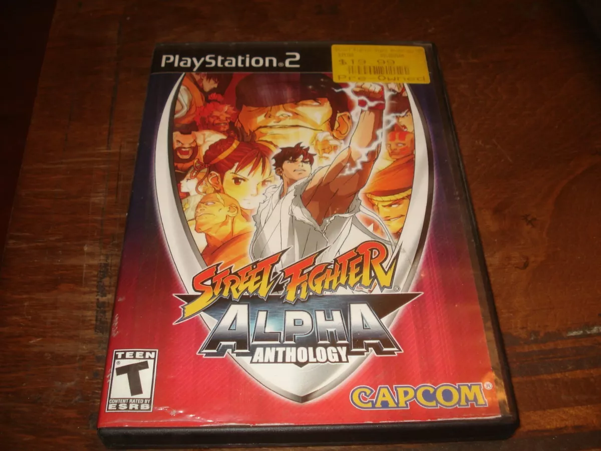 STREET FIGHTER ALPHA ANTHOLOGY - PS2