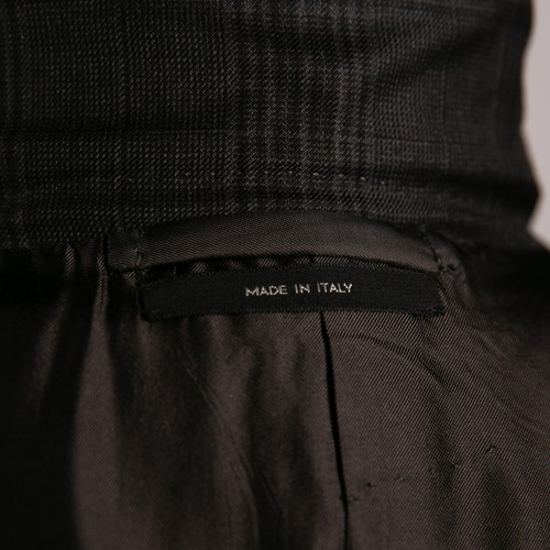 Toller $ 8450 Tom Ford Wolle Kariert 3-Teiler Anzug Blazer Hose Weste Grau 38US/48IT - Bild 19 von 22
