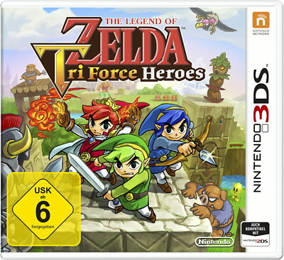 The Legend of Zelda: Tri Force Heroes Nintendo 3DS gebraucht in OVP