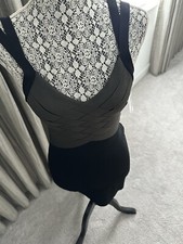 Guess by Marciano Black Bandage Dress Xs