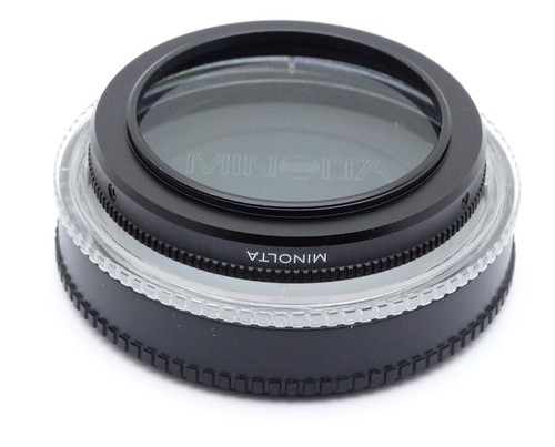 Genuine Minolta 55mm Circular Polariser Filter (with original case) - Nice! - Picture 2 of 2