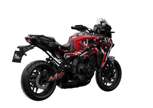 NEW Graphic kit for YAMAHA TRACER 9/GT/GT+ (2021~) Full Graphic kit (CM-R) - Picture 5 of 10