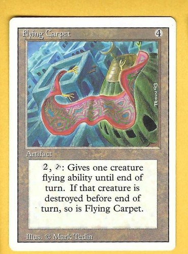 (2X) Flying Carpet Revised Rare – MTG Magic the Gathering Card