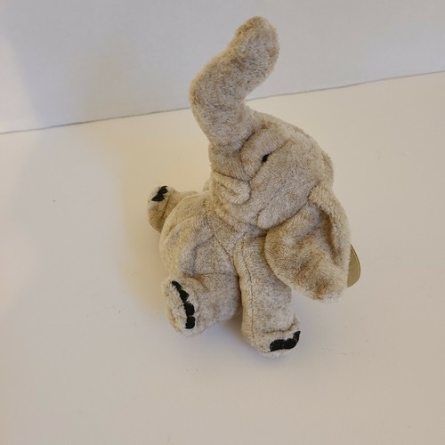 ETIQUETA DE PELUCHE DE FELPA DE ELEFANTE DE 7" CUDDLY QUARRY CRITTERS SEGUNDA NATURALEZA - Imagen 4 de 6