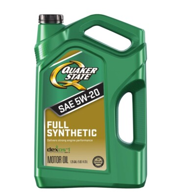 #ad Quaker State Full Synthetic 5W 20 Motor Oil 5 Quart $24.90