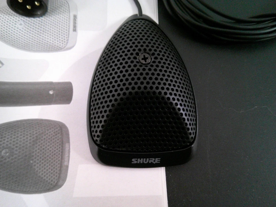 Shure MX391/O Condenser Microphone -Black Omnidirectional Microphone - Image 3 of 4