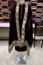 Velvet Suit with Tilla Embroidery Indian Ethnic Zari Embroidered Salwar Suit