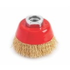 Titan Tools 2-1/2 In. Crimped Wire Cup Brush 22226