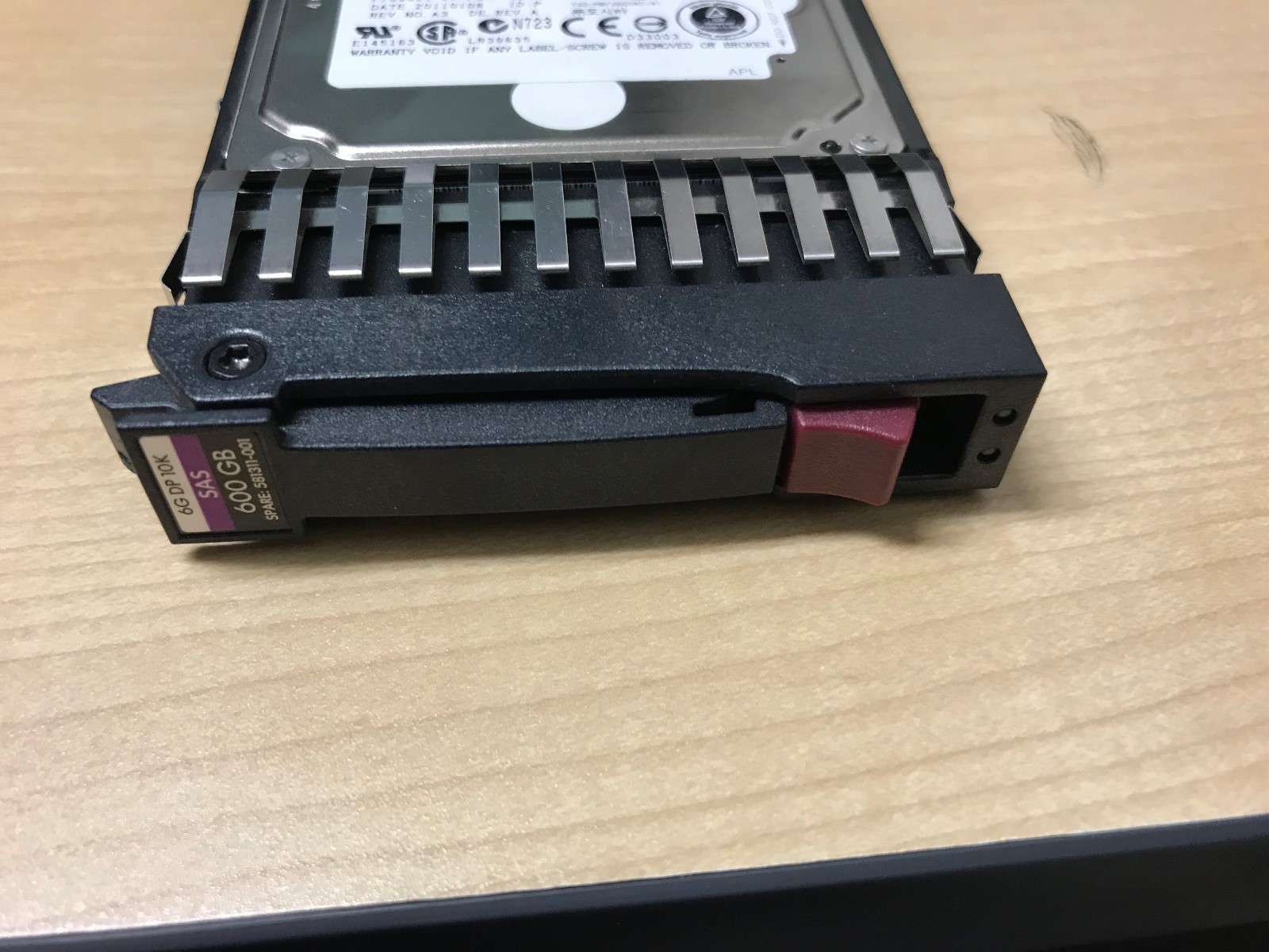 HP EG0600FBLSH 600GB 2.5 SAS 6G 10K Hard Drive 619286-003 507129-014 ...