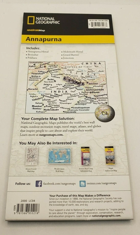 National Geographic TOPO! Weekend Explorer 3D Seattle Area/Central Cascades Map - Image 2 of 3