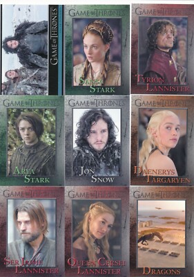 2014 Cryptozoic GAME OF THRONES Season 3 BASE (#1-98) Pick From List