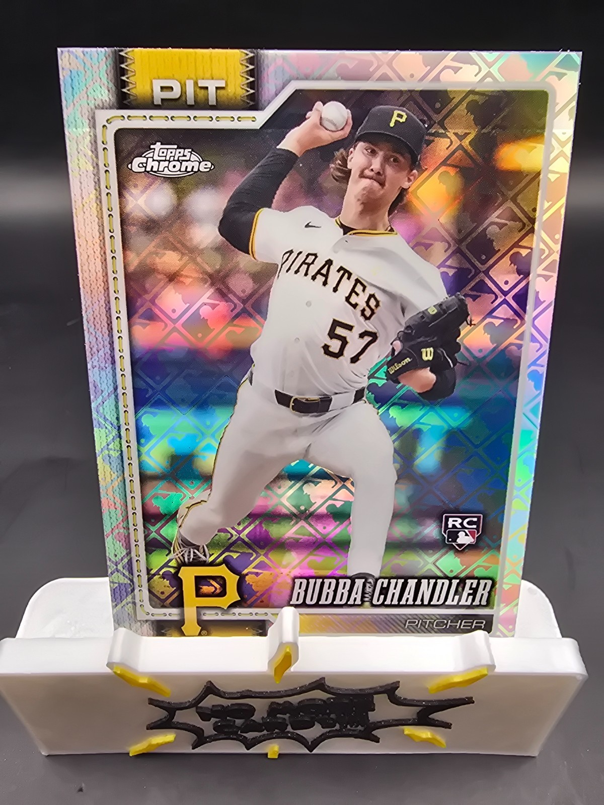 2026 Topps Chrome LOGOFRACTOR Bubba Chandler