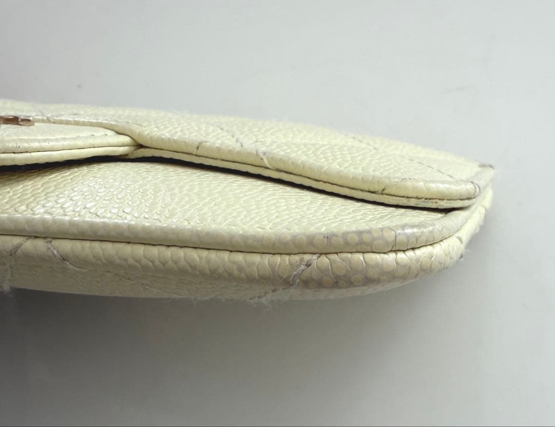 Chanel Lemon Yellow Zip Card Case Scarab Bag Holder thumbnail 7