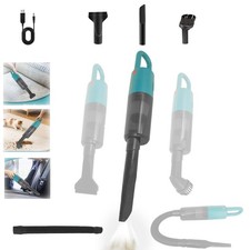 Battery Car Vacuum Cleaner with High Power，4-in-1 Mini Air Blower Pump