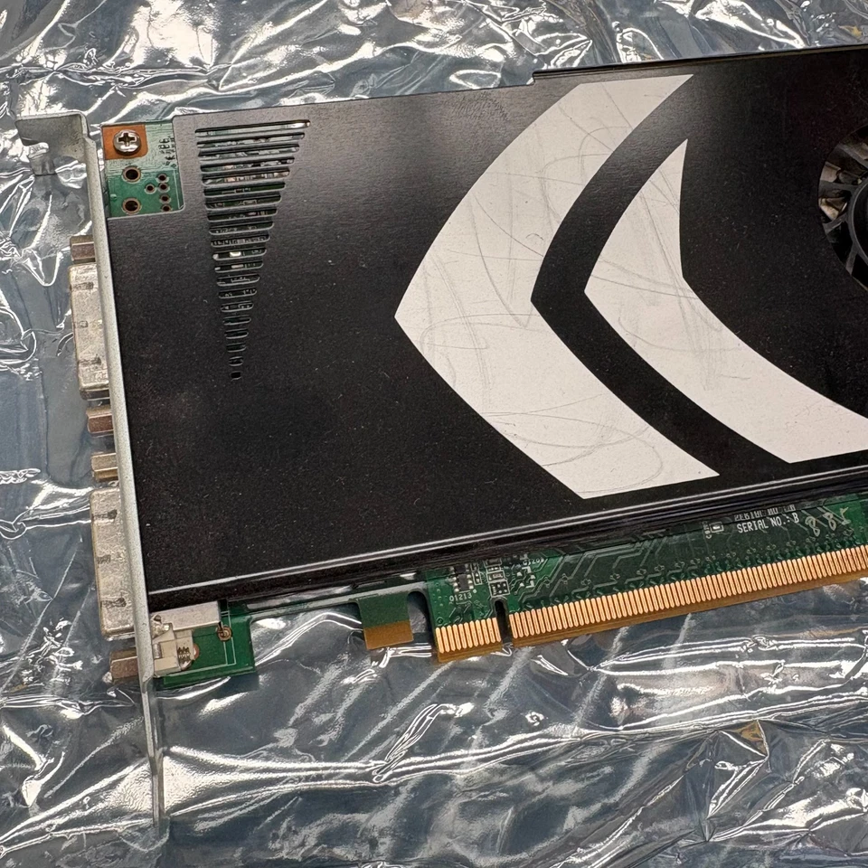 Mac Pro 630-9192 NVIDIA GeForce 8800GT 512MB PCIe x16 Dual Link-DVI GPU Untested - Image 3 of 4