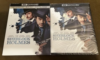 Sherlock Holmes (4K UHD, 2009) BRAND NEW - OOP Slipcover Included- Ships In Box
